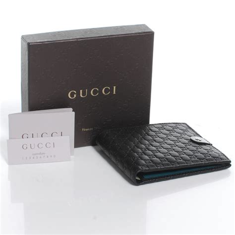 gucci guccissima bi fold wallet|vintage men gucci bifold wallet.